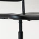 Обертовий стілець IKEA SMÄLLEN, чорний, 005.034.35 - изображение 7