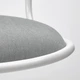 Обертовий стілець IKEA ÖRFJÄLL ОРФЬЄЛЛЬ, білий, ВІССЛЕ світло-сірий, 494.160.12 - изображение 11