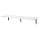 Полиця навісна IKEA BERGSHULT / KROKSHULT, білий, антрацит, 120х30 см, 893.260.62 - изображение 7