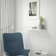 Полиця навісна IKEA BERGSHULT / GRANHULT, білий, нікельований, 80х30 см, 692.908.08 - изображение 9
