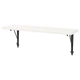 Полиця навісна IKEA TRANHULT / KROKSHULT, осика біла, 80х20 см, 393.363.32 - изображение 5