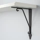 Полиця навісна IKEA TRANHULT / KROKSHULT, осика біла, 80х20 см, 393.363.32 - изображение 10