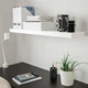 Полиця навісна IKEA LACK ЛАКК, білий, 110х26 см, 902.821.80 - изображение 10