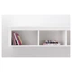Поличний модуль IKEA HEMNES навісна 148x37 см біла морилка 602.972.20 - зображення 2