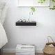 Полиця IKEA LACK навісна 30x26 см чорно-коричневий 404.305.88 - зображення 9