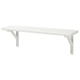 Полиця навісна IKEA TRANHULT / SANDSHULT, осика біла, 80х20 см, 393.260.93 - изображение 4