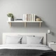 Полиця навісна IKEA BERGSHULT / SANDSHULT, білий, осика, 120х30 см, 593.260.25 - изображение 9