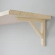 Полиця навісна IKEA TRANHULT / SANDSHULT, осика, 120х30 см, 993.260.90 - изображение 11