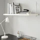 Полиця навісна IKEA BERGSHULT БЕРГСХУЛЬТ / PERSHULT ПЕРСХУЛЬТ, білий, білий, 80х30 см, 692.907.47 - изображение 14