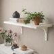 Полиця навісна IKEA BERGSHULT БЕРГСХУЛЬТ / RAMSHULT РАМСХУЛЬТ, білий, 80х30 см, 693.254.69 - изображение 6