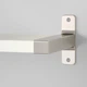 Полиця IKEA BERGSHULT/GRANHULT навісна 80x20 см білий, нікельований 392.908.24 - зображення 3