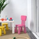 Табурет дитячий IKEA МАММУТ, нутрощі, поза, жовтий, 203.823.24 - зображення 13