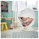 Крісло, що обертається IKEA ПС ЛЕМСЬК, білий, червоний, 104.071.36 - зображення 5
