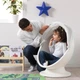 Крісло, що обертається IKEA ПС ЛЕМСЬК, білий, червоний, 104.071.36 - зображення 12