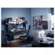 Геймерский стол IKEA ФРЕДДЕ, черный, 140, 185x74x146 см, 502.190.44 - изображение 3