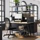 Офісний стілець IKEA FLINTAN ФЛІНТАН, чорний, 104.890.28 - изображение 6