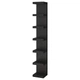 Полиця навісна IKEA LACK ЛАКК, чорно-коричневий, 30x190 см, 804.305.91 - изображение 4