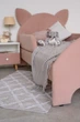 Кровать детская Dreamer Котик, Пудровая, Спальное место 80х160 см - изображение 2