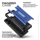 Чехол для Samsung Galaxy A24 4G (A245), Panzer, Синий, противоударный, бронированный, милитари, панель-накладка, защита всего корпуса, защита дисплея и камеры, термополиуретан (TPU) + поликарбонат (PC), ArmorStandart (ARM70801) - изображение 4