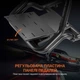 Геймерское игровое кресло с кокпитом GamePro RS167 с креплением для руля и педалей Black - изображение 14