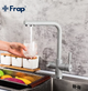 Смеситель для кухни Frap F4352-22 с подключением к фильтру, серый - изображение 3