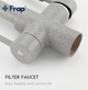 Смеситель для кухни Frap F4352-22 с подключением к фильтру, серый - изображение 6