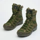 Чоловічі тактичні берці зимові PAV 707 шкіряні з мембраною Winterfrost 41 олива хакі - зображення 7