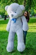 М'яка іграшка Плюшевий ведмідь My Best Friend Рафаель 200 см Сірий - зображення 2