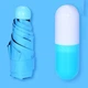 Зонт Capsule blue капсула-футляр компактный - изображение 5