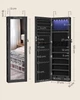 Дзеркало-шафа для прикрас Loft_Apartament 37 см х 10 см х 120 см Вінтажний темно-коричневий - зображення 5