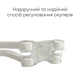 Очки для плавания Renvo Anda Pro Anti-fog белые 2SG510-0304 - изображение 2