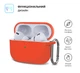 Чохол ArmorStandart TPU Hang для кейсу навушників Apple AirPods Pro 2 Orange (ARM68594) - зображення 2