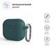 Чехол Armorstandart TPU Hang для кейса наушников Apple AirPods 3 Dark Green (ARM60309) - изображение 2