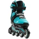 Ролики Rollerblade Microblade 2024 36,5-40 Чорний-Бірюзовий - изображение 4