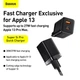 Адаптер сетевой BASEUS Super si Pro Quick Charge |1USB/1Type-C, 30W/3A, PD/QC| (CCSUPP-E02) черный - изображение 7