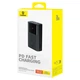УМБ Baseus Star-Lord Digital Display Fast Charging Power Bank 10000mAh |2USB/Type-C, PD/QC, 30W/3A| черный - изображение 4