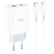 Адаптер сетевой Hoco Type-C to Lightning charger set C97A |1USB/1Type-C, 20W/3A, QC/PD| белый - изображение 1