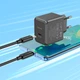 Адаптер мережевий HOCO Ocean single port charger CS13A |1type-C, 20W/3A, PD/QC| чорний - зображення 4