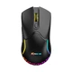 Мышь игровая XTRIKE ME GW - 610 gaming Mouse RGB |800-8000 6 step DPI, 2.4G/Type-C| черная - изображение 1