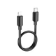 Кабель HOCO X96 Type-C to Lightning 20W 2.4A 0.25 м Black - изображение 1