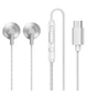Наушники REMAX TYPE-C Wired Earphone for Music & Call RM-711a серебристые - изображение 1