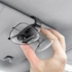 Автомобильный держатель для очков Baseus Platinum Vehicle Eyewear Clip (clamping type) черный - изображение 5