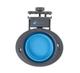 Миски и контейнеры Dexas Collapsible Kennel Bowl Миска складная с креплением на клетку 240 мл, голубая 1 шт (PW2704322194) - изображение 1