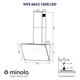 Вытяжка декоративная Minola HVS 6652 BL 1000 LED - изображение 9