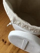 Кошик для білизни/іграшок з кришкою 35х45х60 см Айворі Бавовна Овальний ANCORD HOME 19B - зображення 3