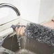 Телескопическая щетка для пыли Premium Серая 80 - 280 см длинная 3 насадки - изображение 8