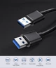 Кабель Essager USB Extension Cable USB 3.0 Male to Male 5Gbps speed 0.5 м Black (EXCAA-YTB01) - изображение 2