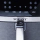 Аэрофритюрница аэрогриль безмасляная Sokany SK-10004 8,5 л электрическая сенсорная фритюрница 1800 Вт - изображение 4