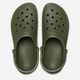 Мужские кроксы Crocs Off Court Logo 209651-309 43-44 (M10/W12) 28 см Зеленые (196265582150) - изображение 5