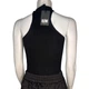 Жіночий трикотажний топ Eleve fashion чорний one size - зображення 2